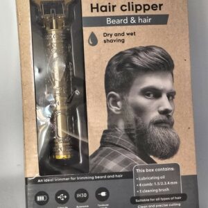 tondeuse de précision lorenzo professional – barbe & cheveux – rechargeable – fabriquée en france